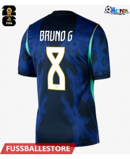 Günstige Brasilien Bruno Guimaraes #8 Auswärtstrikot WM 2026 Kurzarm